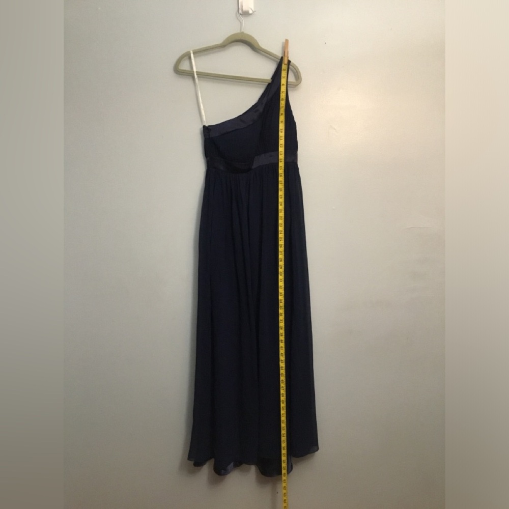Bari Jay One-Shoulder Navy Dress - Picture 11 of 14